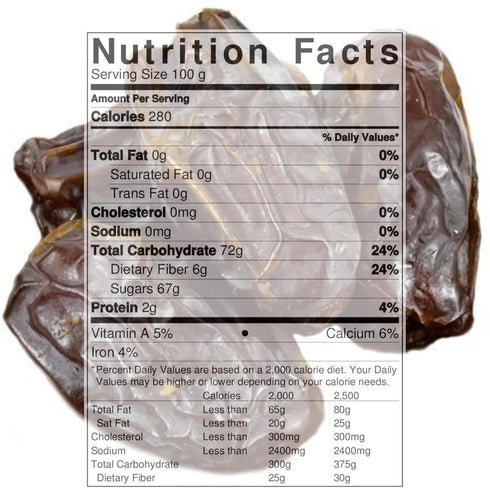2 2 Lbs Anna and Sarah Organic Medjool Dates, Pound Bag, No Sugar Added Natural Dates in Resealable Bag