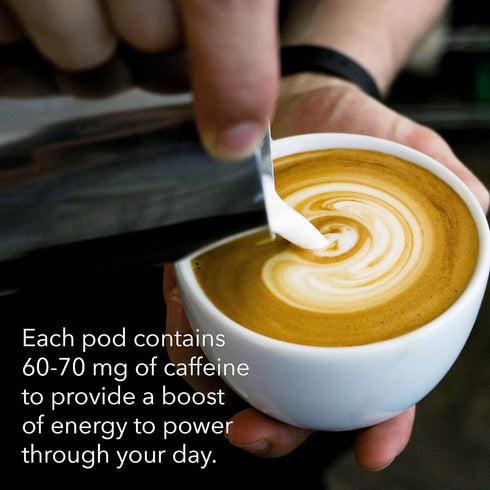 HiLine Espresso Coffee Pods, Light Roast Coffee, 20 Count, Compatible with Nespresso Original Brewers