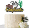 Black Glitter Feliz Cumpleaños Cake Topper, Spanish Happy Birthday Cake Topper for Adults/Teen's Birthday Party