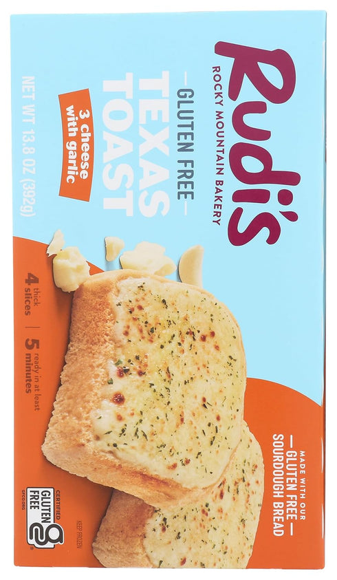 Rudis 3 13.8 OZ BAKERY Cheese Garlic Texas Toast