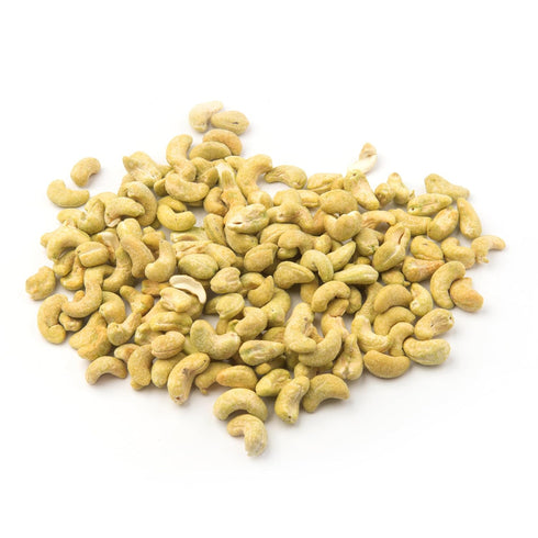 (8.8 Oz 2 Wasabi Cashews and Honey Cashews Bundle - TopFood Premium Roasted Cashews Whole, Vegan, Healthy Snack