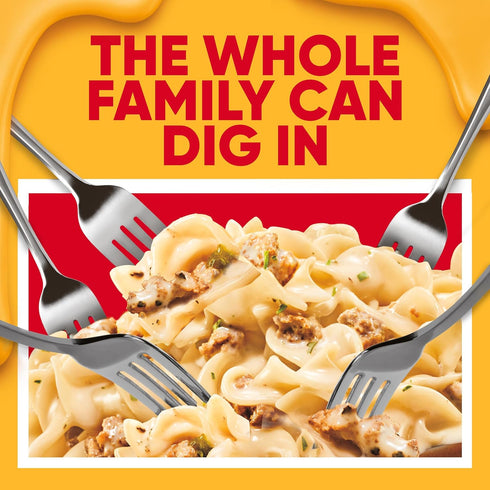 11.6 oz Velveeta Skillets Creamy Beef Stroganoff One Pan Dinner Kit, Box