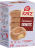 6 Katz Gluten Free Snacks Top Donut Flavors, Free of Dairy, Soy, Nut. Powdered, Glazed, Cinnamon, Pumpkin Spice