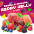 1 Bonelle Italian Berry Jelly Candy | Pound Bag | Naturally Flavored Dye Free Candy | Strawberry, Raspberry