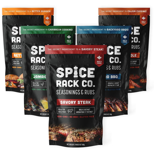 Spice Rack Co. BBQ Seasonings And Rubs - Smoking & Grilling Spices