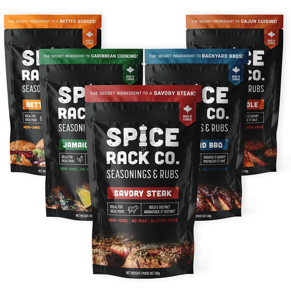 Spice Rack Co. BBQ Seasonings And Rubs - Smoking & Grilling Spices