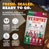 Pack, 6 OZ VERMONT SMOKE AND CURE Mini Meat Sticks Variety