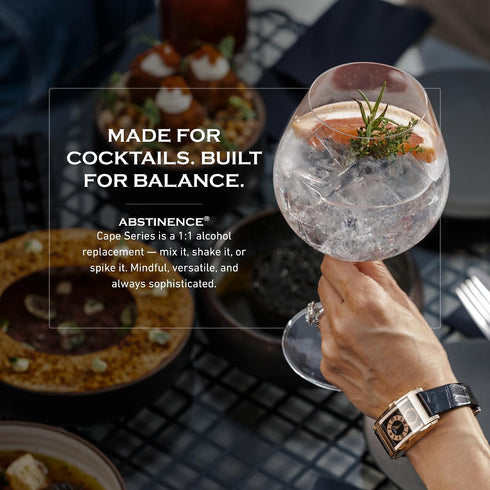 750ml, Abstinence Cape Citrus Non Alcoholic Spirit, Award-Winning, Calorie-Free, Sugar-Free, Botanical Inspired