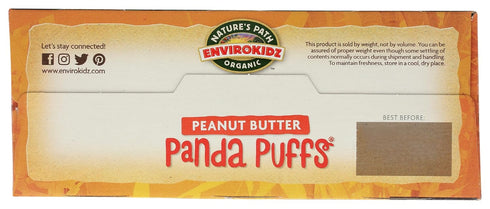 EnviroKidz 10.6 oz Peanut Butter Panda Puffs Organic Cereal