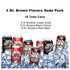 JDS Toy Store (18 Pack): 6 6 6 12oz Dr. Browns Soda Black Cherry, Root Beer, Cream Soda cans
