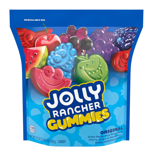 Gummies 27 oz JOLLY RANCHER Original Fruit Flavored Candy Bag