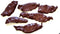 Diabetic Friendly DiabeticFriendly Sugar Free DARK Chocolate Covered Bacon Slices, Gold Gift Box, 10