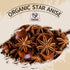 52USA Organic Star Anise, 4 Ounce (Pack of 1), Whole Dried NON-GMO Chinese Star Anise Pods for Tea and Baking