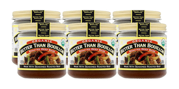 Better Than Bouillon Organic Roasted Beef Base, Made with Seasoned Roasted Beef,