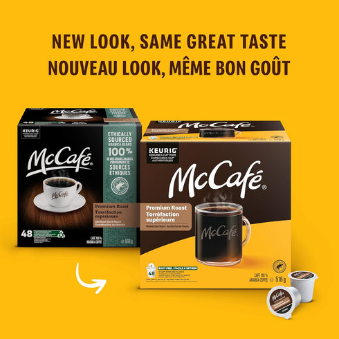 900g/31.7 oz., McCafe Medium Dark Premium Roast Whole Beans, {Imported from Canada}