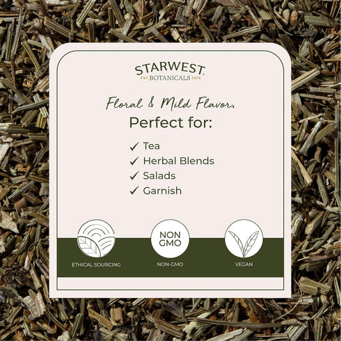 4 oz Starwest Botanicals Dried California Poppy Herb Organic - Loose Leaf, Use for Tea & Natural Herbal Blends, Cut