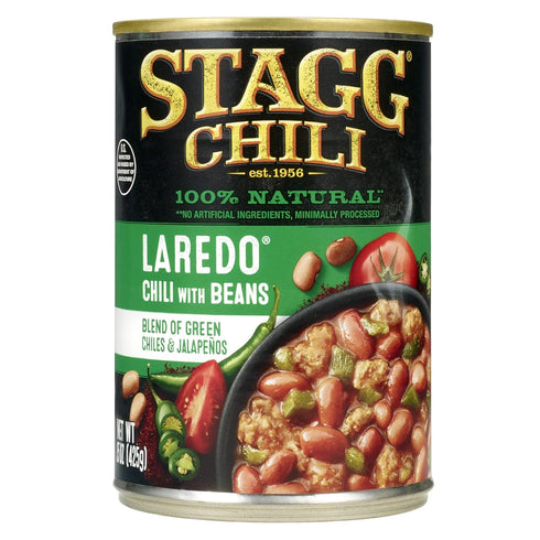 STAGG Laredo Chili With Beans, 15 Oz (Pack of 6)