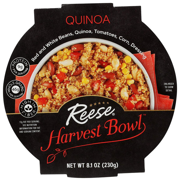 Reese Quinoa Harvest Bowl | Red Beans, Corn & Tomatoes | High