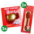2025 3 2 Needzo Christmas Hot Cocoa Melting Balls with Mini Marshmallows and Chocolate Stirring Spoons, Individually