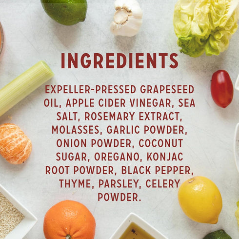 MNMLST 8.5 oz(Pack 3) Italian Dressing, Gluten Free Zesty Salad Dressing w/Organic Apple Cider Vinegar & More, Italian