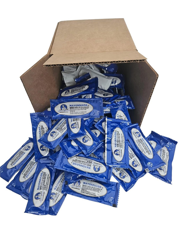 HUBZ Chef's Quality Condiments & Sauces Assortments, Single Serve Packets 0.24 Oz, 200