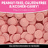 5 Sweet Shoppe Rose Pink Melting Wafers, pounds