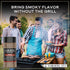 5 oz Smoked Applewood Salt for Finishing and Grilling Natural and Aromatic Applewood Smoked Salt Seasoning Meats