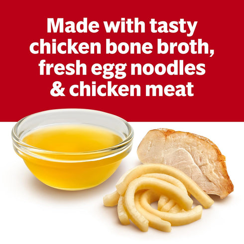 10.75 oz (12 Pack) Campbell's Condensed Heart Healthy Chicken Noodle Soup, Can