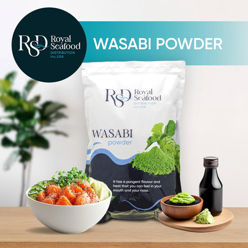 2.2 LB (1kg) RSD Premium Wasabi Powder Real Japanese Horseradish Root Intense Heat for Sushi & Japanese Cooking