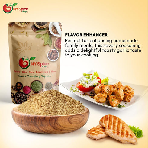 1 NY Spice Shop Roasted Garlic Sea Salt - Pound Naturally Flavored - Sea Salt Seasoning - Fresh Culinary Blend