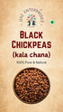 17.6 Oz (500g) Jiaz Enterprises Kala Chana (Desi Chickpeas Chana with skin) ~ Black Chickpeas | All Natural | Gluten