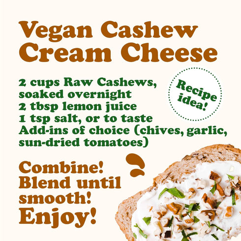 2 W-320, Food to Live - Raw Cashews, Pounds Deluxe Whole Nuts, Unsalted, Unroasted Fancy Snack, Size Kosher, Vegan