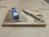 Summer 4oz Pen Kit Mall - Hunters Reserve Cutting Board w/Knife + Exotic Sausage Choices of Bison Venison Wild Boar