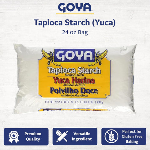 24 Goya Yuca Flour (Tapioca) Ounces