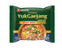 4.32 oz (Pack 4) Nongshim YukGaeJang Spicy Beef, Ramyun Instant Noodles with Soup Mix