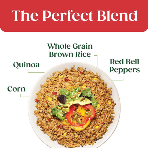 Organic Spanish Style Rice with Quinoa, Peppers & Corn - Seeds of Change
