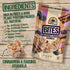 Pack, 4 Aycana Fuel & Flavor Selection Box Granola Bites Cocoa & Nuts, Dulce de Leche, Apple & Peanuts, Cinnamon