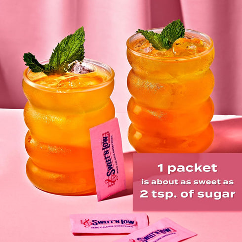 Packets, 100 12 Pack, Packets Sweet'N Low Zero Calorie Sweetener Ct Box, Kosher & Gluten Free, Low Glycemic Index