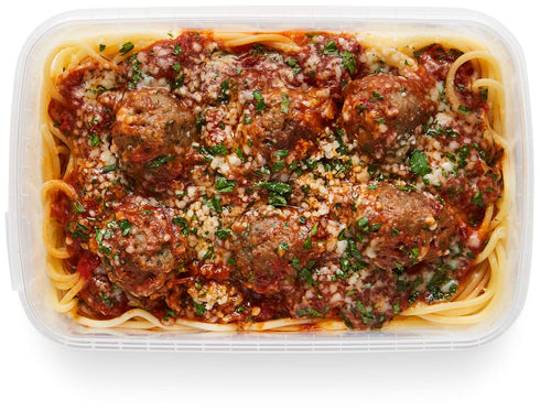 14 oz Whole Foods Market Kitchens, Spaghetti & Beef Meatballs Meal