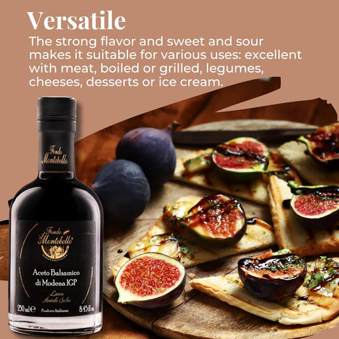 Tasting Combo - Balsamic Vinegar of Modena and Balsamic Vinegar Glaze, The Perfect Mix, IGP-Certified Balsamic Vinegar