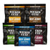 Pack 5 36g (5 Wicked Cutz Beef Jerky Variety | Flavors Up to Protein Per Bag | Tender, Easy to Chew, USA Made, High
