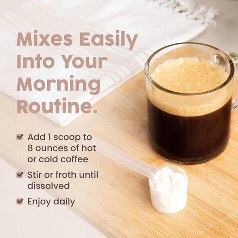 NativePath Keto Coffee Creamer Powder Mocha Latte - Keto-Friendly, Non-Dairy & Low Sugar Creamer with Grass-fed Collagen