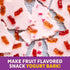 Summer 10 7 oz Annie's Organic Bunny Fruit Flavored Snacks, Strawberry, Gluten Free, Pouches