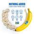 0.59 Oz (Pack 24), 100% Brothers All Natural Freeze Dried Fruit Crisps, Banana, of Made with Fruit, Gluten Free, Soy