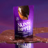 0.46 oz Pack 24 SkinnyDipped Super Dark Chocolate + Sea Salt Almonds, Vegan, Healthy Snack, Plant Protein, Gluten Free