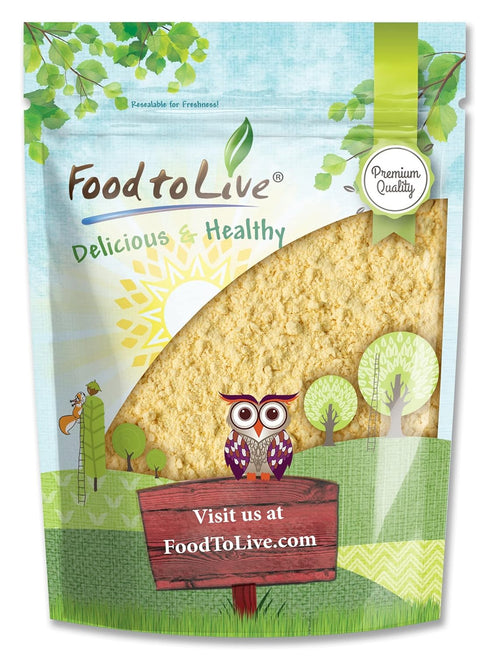 Food to Live Garbanzo Bean Flour, 2 Pounds - Finely Milled Chickpea