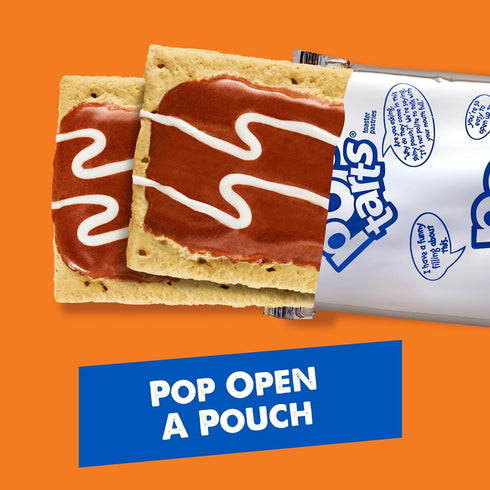 (96 Pop-Tarts Toaster Pastries, Lunch Snacks, Frosted Chocolate Chip Cookie Dough Pop-Tarts)