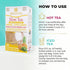 25 (6 Pack) Hyleys Slim Tea Pineapple Flavor - Weight Loss Herbal Supplement Cleanse and Detox - Tea Bags