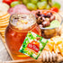 Don Victor 8 oz. Pure Honey with Comb, Glass Globe Jar, Edible Honeycomb Included, Alternative Sweetener, Perfectly