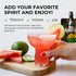 4 (2Pack) Organic Watermelon Cocktail & Mocktail Mix Drink Mixers W/ Real Fruit | Makes Drinks | Natural Flavors